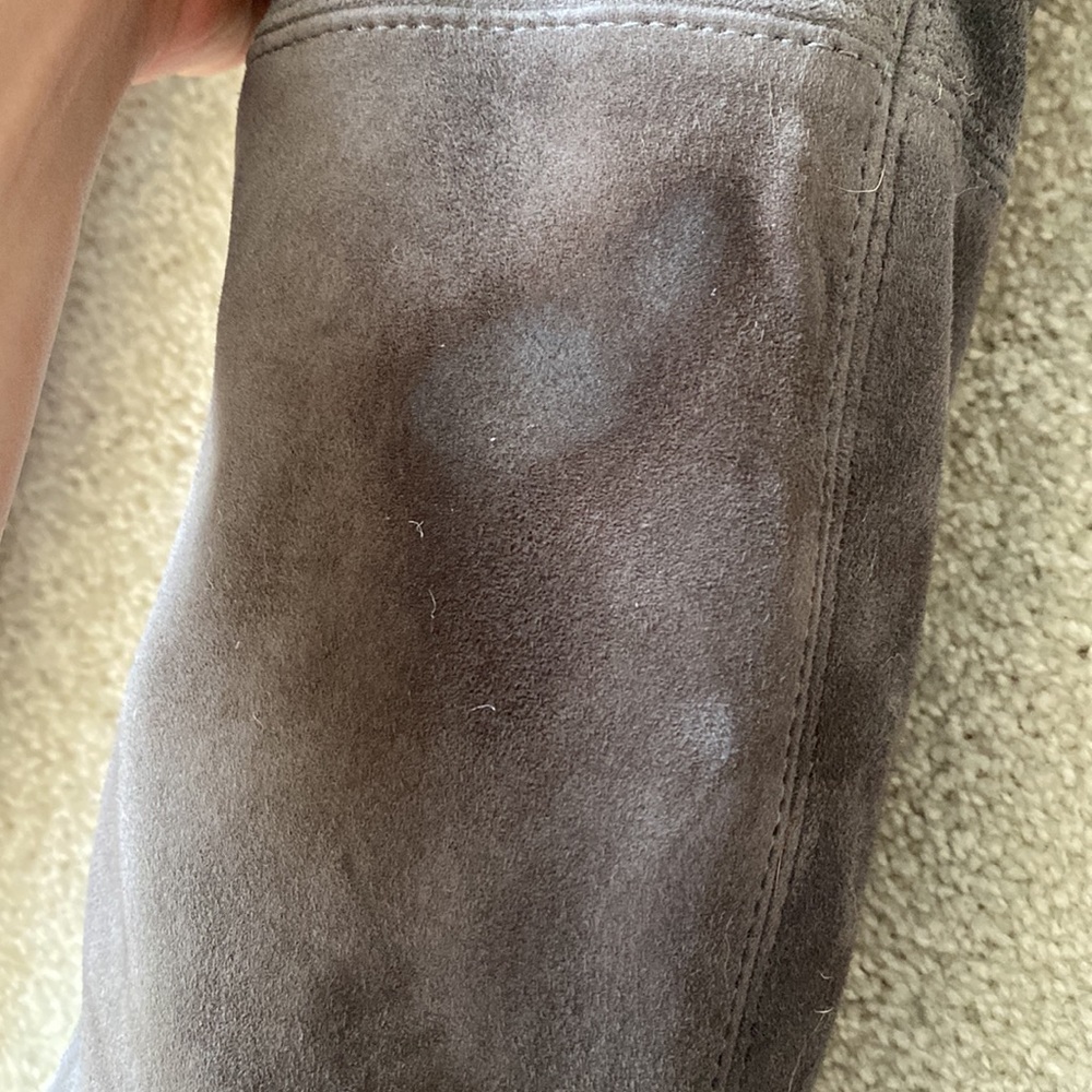 Stuart Weitzman Gray Suede Lowland Boot - image 6